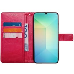 Plånboksfodral 3-kort Samsung Galaxy A06 - Rosa