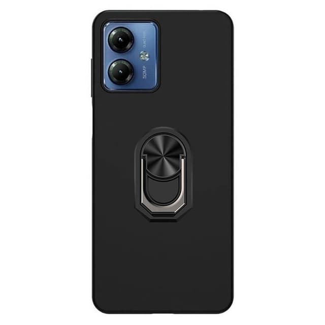 TPU sormuskotelo Motorola Moto G14 - Musta