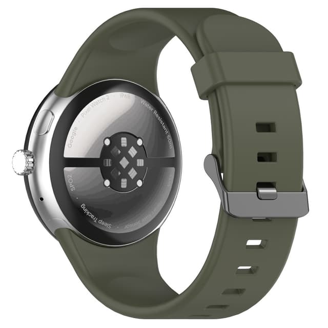 SKALO Silikonearmbånd Google Pixel Watch 3 45mm - Grøn