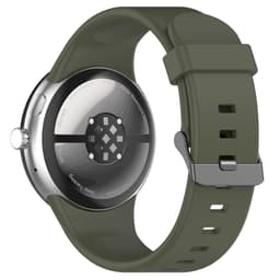 SKALO Silikoniranneke Google Pixel Watch 3 45mm - Vihreä