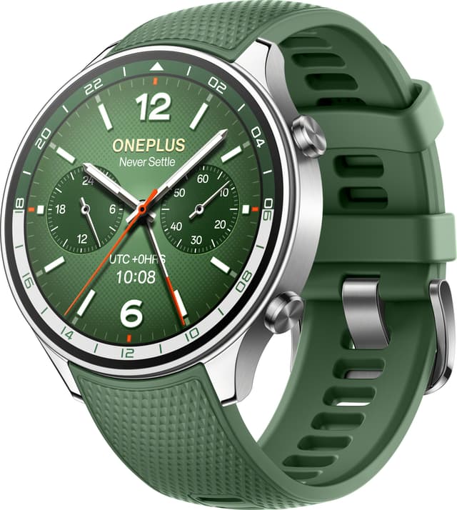 OnePlus Watch 2R hybridklocka 46 mm (grön)