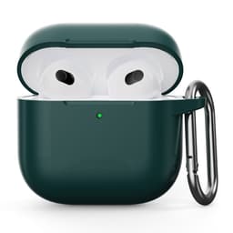 SKALO AirPods 4 Ultraohut silikonisuoja - Vihreä