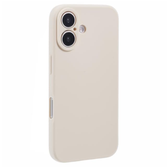 SKALO iPhone 16 Ultratynd TPU-skal - Hvid