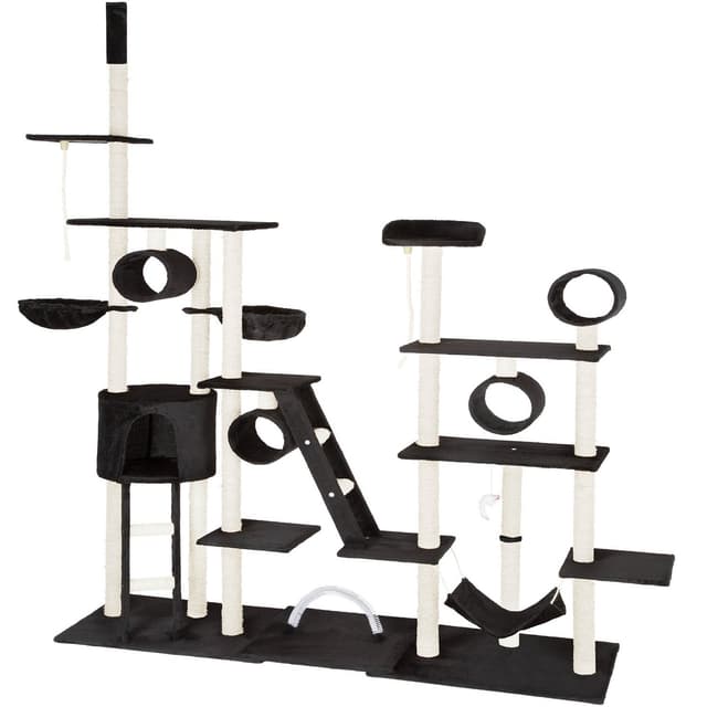 tectake Klösträd Snooky 261cm - svart