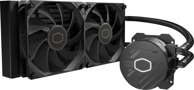 MasterLiquid 240L Core - Væskekjølesystem for prosessor - (for: LGA1156, AM2, AM2+, AM3, LGA1155, AM3+, FM1, FM2, LGA1150, FM2+, LGA1151, AM4, LGA1200, LGA1700, AM5) - 120 mm - svart