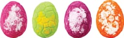 A Bath Dinosaur Egg badbomb A100005 (rosa, grön, orange)