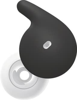 Sony LinkBuds Open air fitting-supportere (pure black)