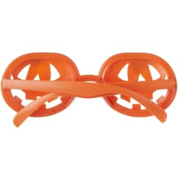 tectake Halloween roliga glasögon glittrande pumpor - orange