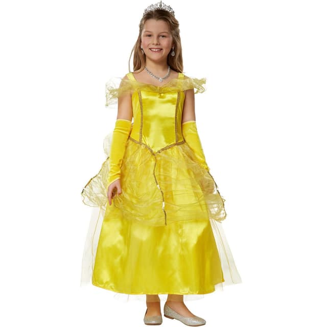 Prinsesse Belle børnekostume - 104 (3-4y)