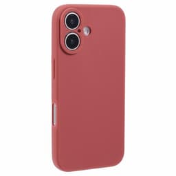 SKALO iPhone 16 Plus Ultraohut TPU-kuori - Punainen