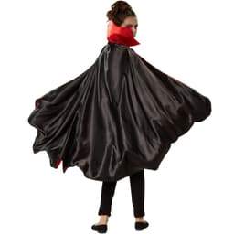 Børnekostume vampyrkappe flagermus - 94 cm