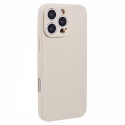 SKALO iPhone 16 Pro Max Ultraohut TPU-kuori - Valkoinen