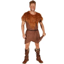 Stenalderjæger kostume - XXL