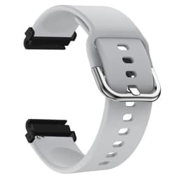 SKALO Garmin Fenix 8 43mm Silikonearmbånd Formtilpasset - Grå