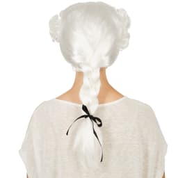 tectake Peruk Madame Pompadour - vit