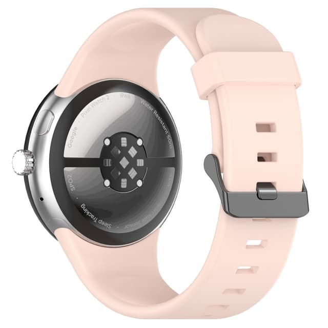 SKALO Silikonearmbånd Google Pixel Watch 3 45mm - Pink