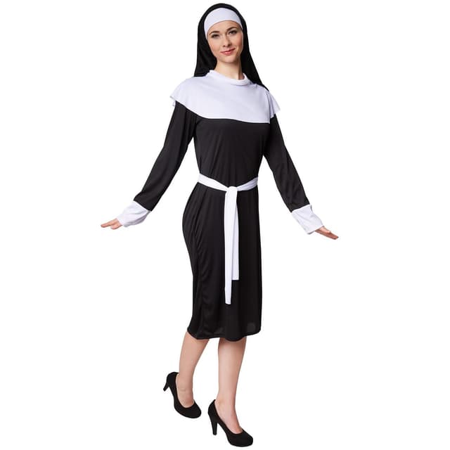 Nonne kostume - M