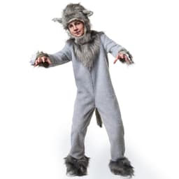 Vild ulv kostume - 140 (9-10y)