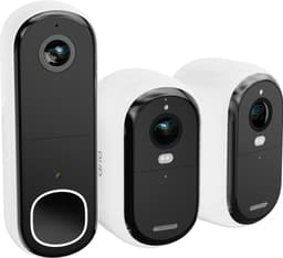 Arlo hjemmesikkerhedssæt, overvågningskamera og videodørklokke