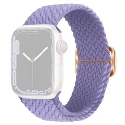 SKALO Punottu -ranneke Apple Watch Series 10 42mm - Violetti
