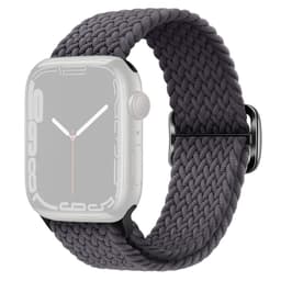SKALO Flettet Rem Apple Watch Series 7-9 41mm - Mørkegrå