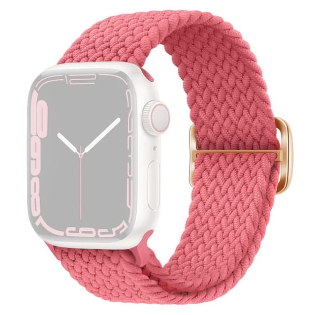 SKALO Flettet Rem Apple Watch Series 7-9 41mm - Pink