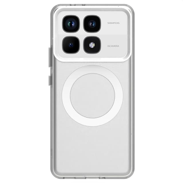 SKALO Xiaomi 14T Pro Candy Series Hybrid Skal - Vit