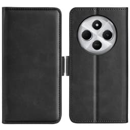 SKALO Xiaomi Redmi 14C Premium Plånboksfodral - Svart