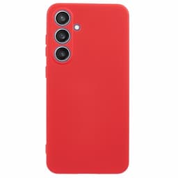 SKALO Samsung S24 FE Ultraohut TPU-kuori - Punainen