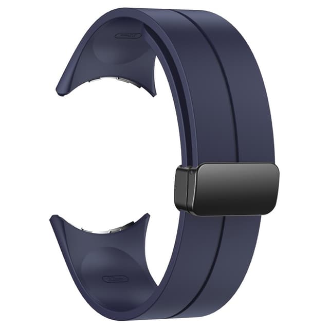 SKALO Silikonearmbånd metallspænde Google Pixel Watch / Pixel Watch 2 - Blå