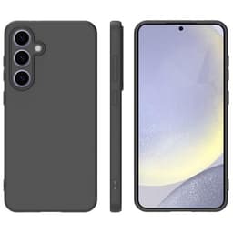 SKALO Samsung S24 FE Mattamusta erittäin ohut TPU-suojakuori