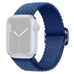 SKALO Punottu -ranneke Apple Watch SE 44mm - Sininen