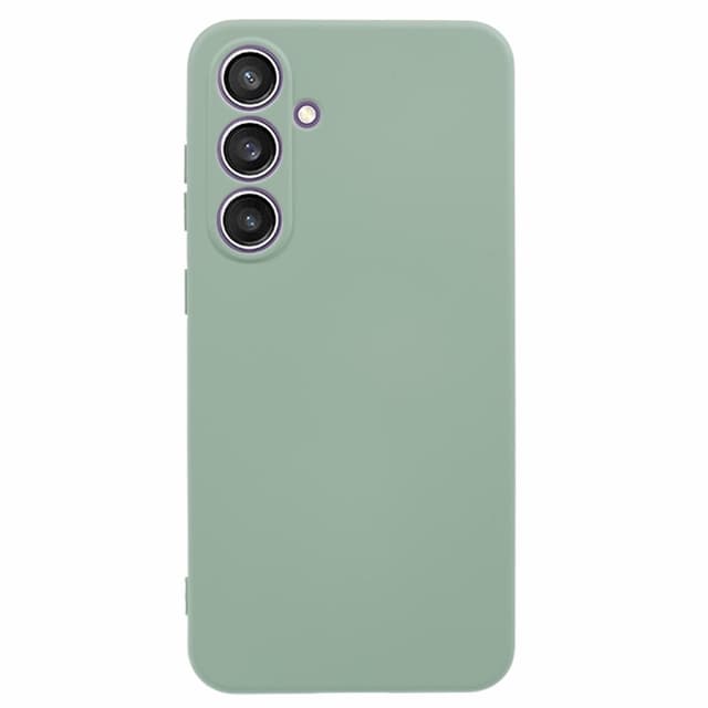 SKALO Samsung S24 FE Ultratunn TPU-Skal - Grön