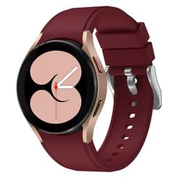 SKALO Silikonarmband Samsung Watch 6 40mm/44mm - Vinröd