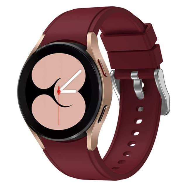 SKALO Silikonarmband Samsung Watch 6 40mm/44mm - Vinröd