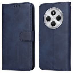 SKALO Xiaomi Redmi 14C PU-nahkainen Lompakkokotelo - Sininen