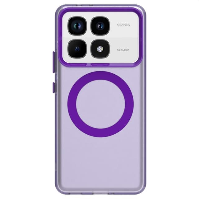 SKALO Xiaomi 14T Pro Candy Series Hybrid Cover - Lilla