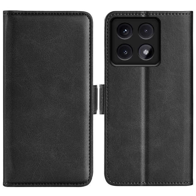 SKALO Xiaomi 14T Premium Wallet Lompakkokotelo - Musta