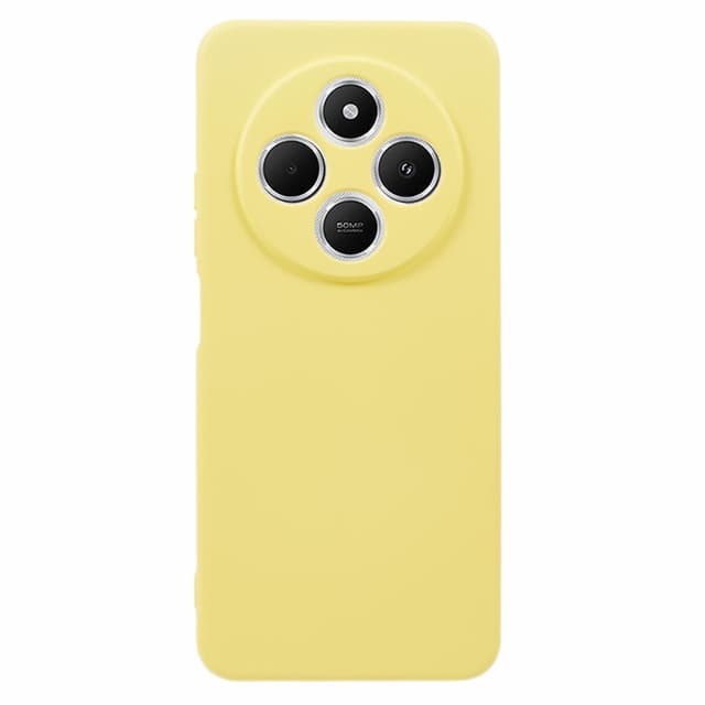 SKALO Xiaomi Redmi 14C Ultratunn TPU-Skal - Gul