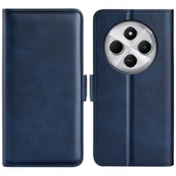 SKALO Xiaomi Redmi 14C Premium Wallet Flip Cover - Blå