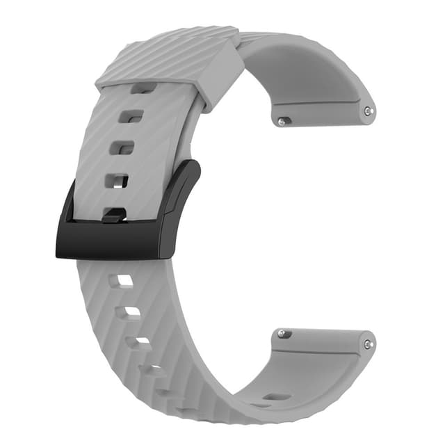 SKALO Silikoniranneke Mobvoi TicWatch Pro 5 - Harmaa