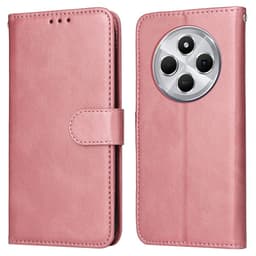 SKALO Xiaomi Redmi 14C PU-nahkainen Lompakkokotelo - Pinkki