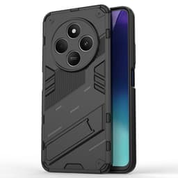 SKALO Xiaomi Redmi 14C Hybrid Suojakuori - Musta