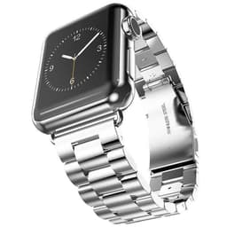 SKALO Länkarmband Apple Watch Series 7-9 45mm - Silver