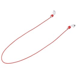 SKALO AirPods Anti-Tapp-snöre i silikon - Röd