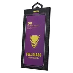 Premium karkaistu suojakalvo iPhone 16 Pro Max - Mustakehys
