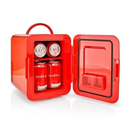 Nedis Kannettava Minijääkaappi 4L Punainen