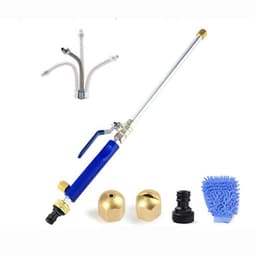 Jet Power Washer Korkeapainepesuri puutarhaletkulle 2 suutinta 3/4"" Blue