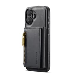 2-i-1 magnetisk lommebokdeksel for iPhone 16 Pro - Svart (M5 Combo)