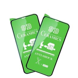 Kompatibelt med Apple iPhone 16 Pro Max 9D keramisk skjermbeskytter med full dekning, høydefinisjon og anti-sjokk egenskaper iPhone 16 Pro Max